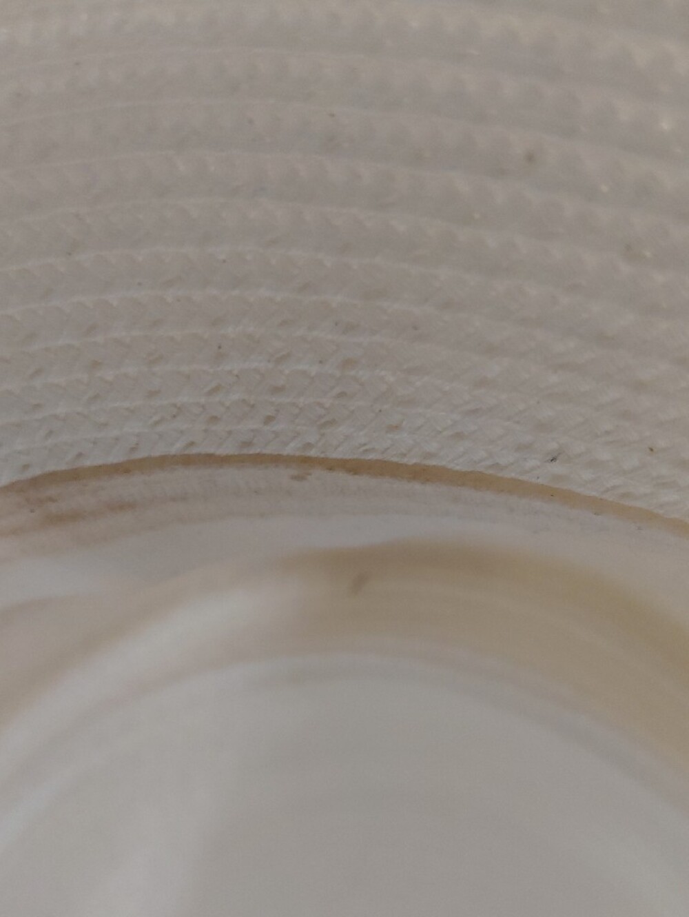Elegant Cream Women's Dress Hat with Bow Mr.Hi Collection Little Stain Inside - Picture 11 of 11